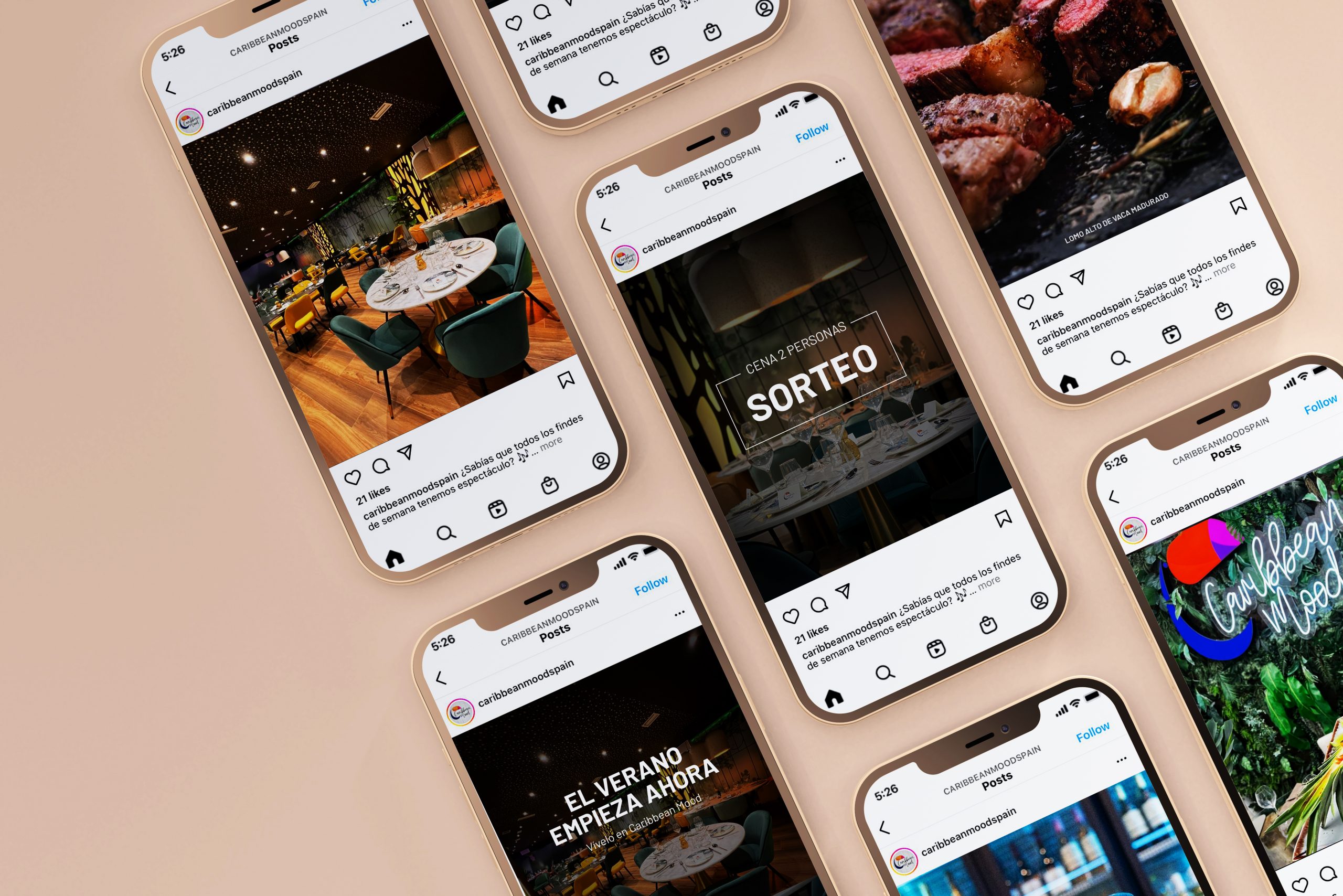 redes sociales restaurante Madrid