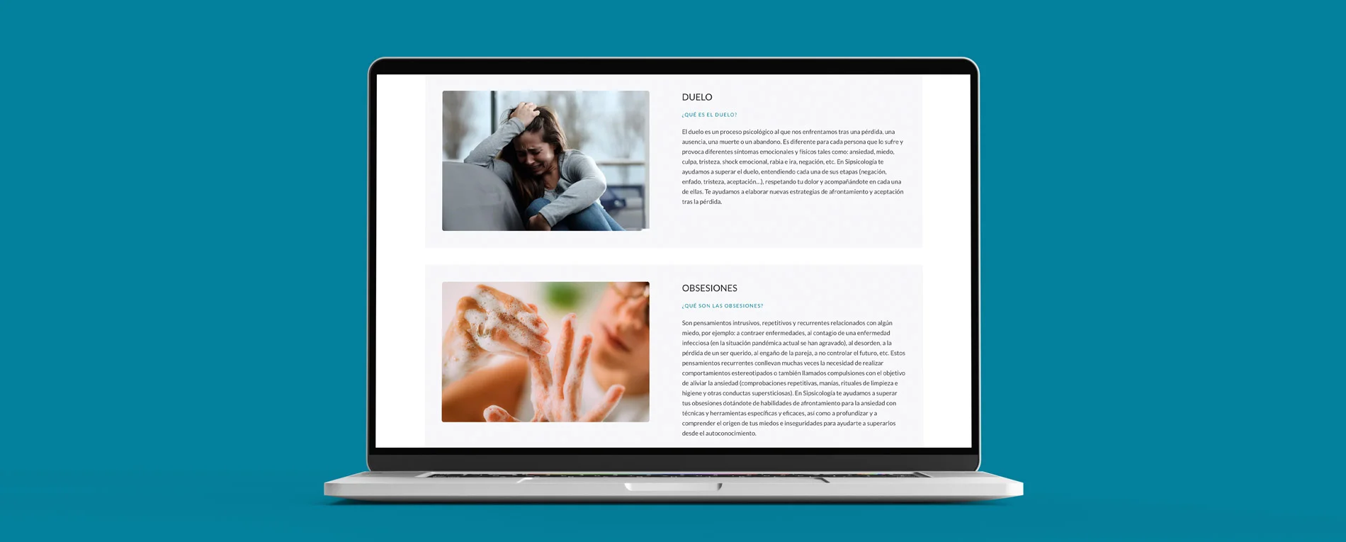 Diseno web psicología