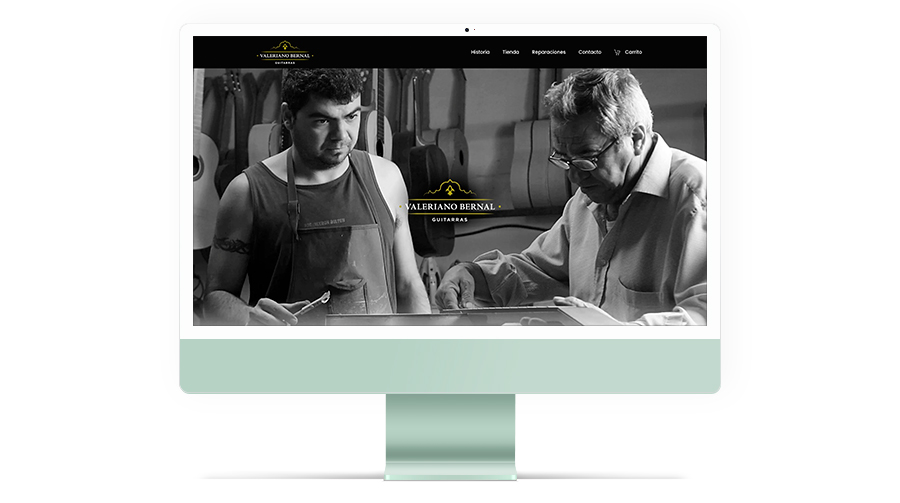 Nueva Web Valeriano Bernal